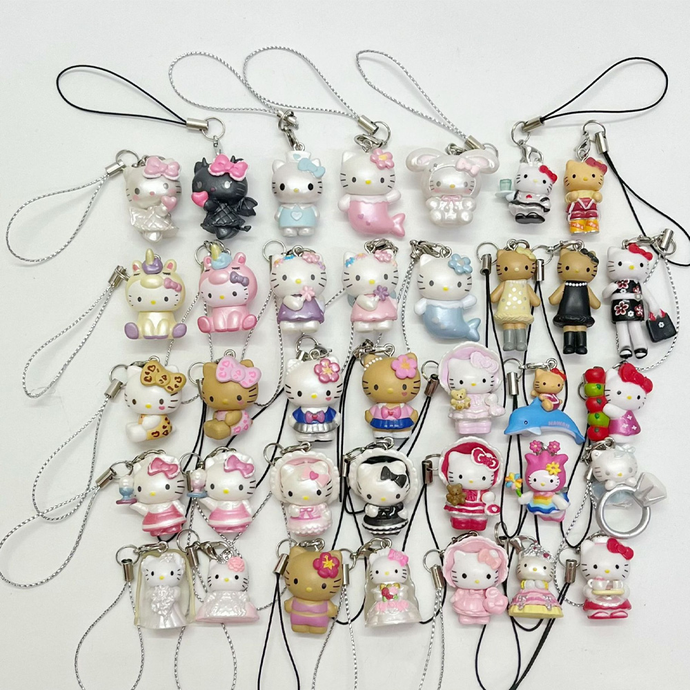 3D Printing Plastic - Cute 3D Hello Kitty Phone Charm