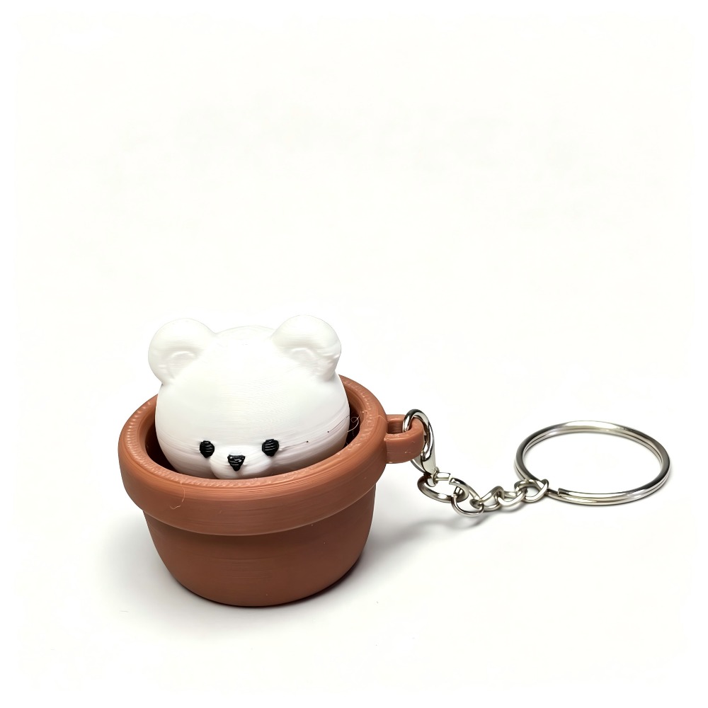 3D Printing Keycaps - 3D Printed Keycap Clicker Pendant Button