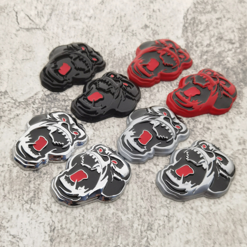3D Printing Car - High-quality Modification 3D Metal Car Stickers
