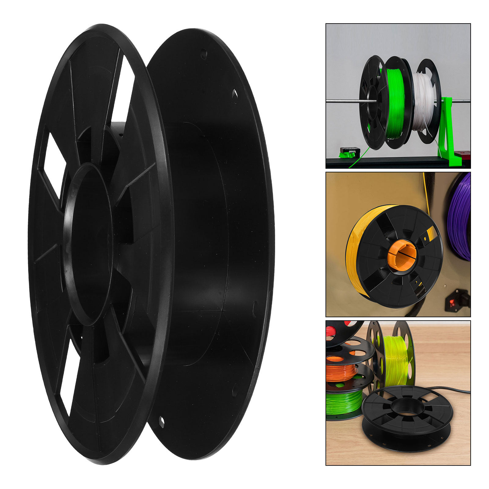 3D Printing Plastic - 0.25kg Plastic Cable Spool 3D Printing