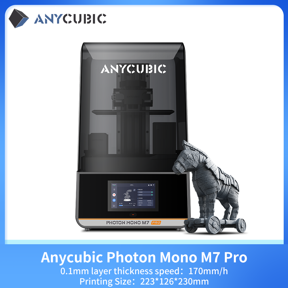 ANYCUBIC Photon Mono M7 Pro UV - đánh giá và giá Resin Curing Station