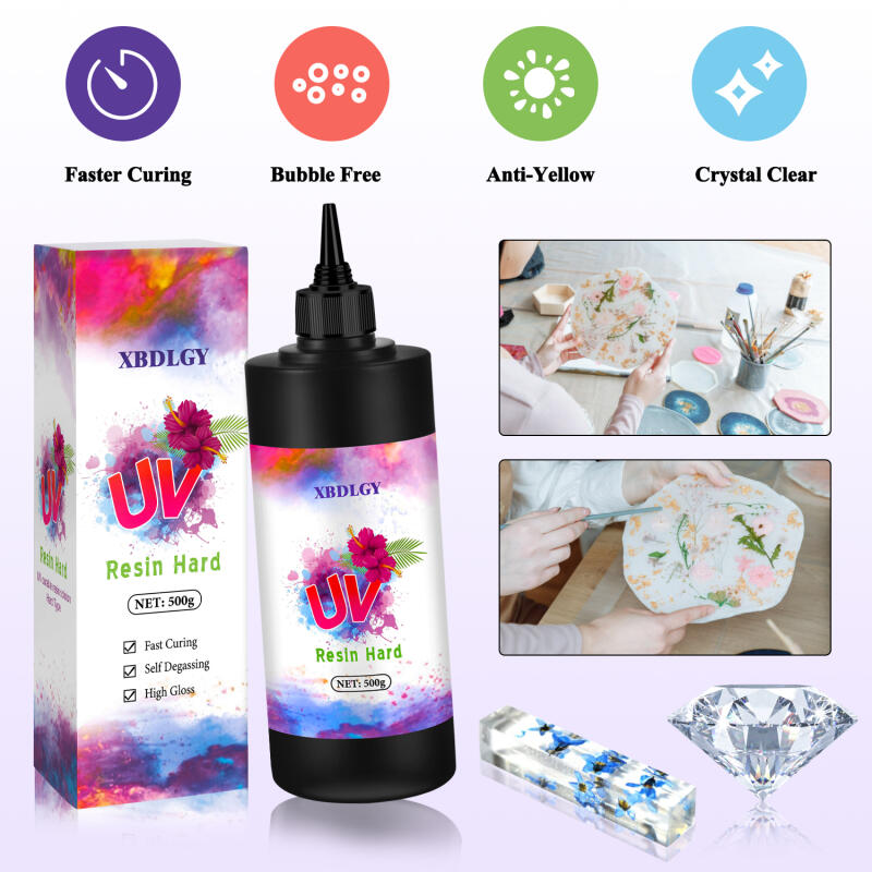200g/250g/500g UV Resin Hard G - đánh giá và giá Resin Curing Station