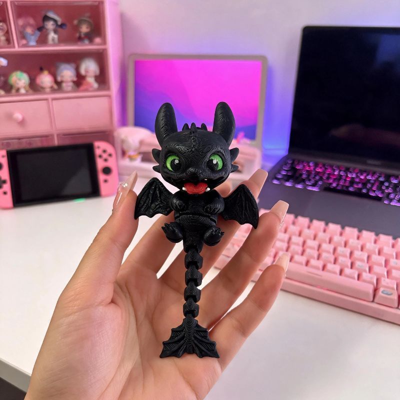 3D Printed Articulated Dragon  - đánh giá và giá 3D Printing Plastic