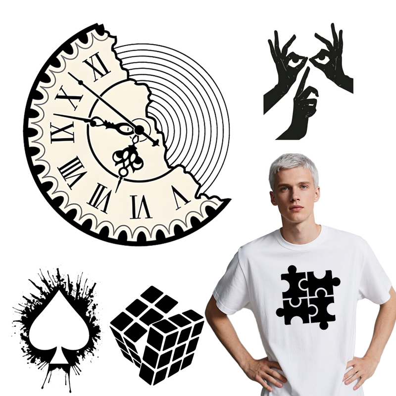 Black art dtf clothing hot sta - đánh giá và giá 3D Printing Vinyl