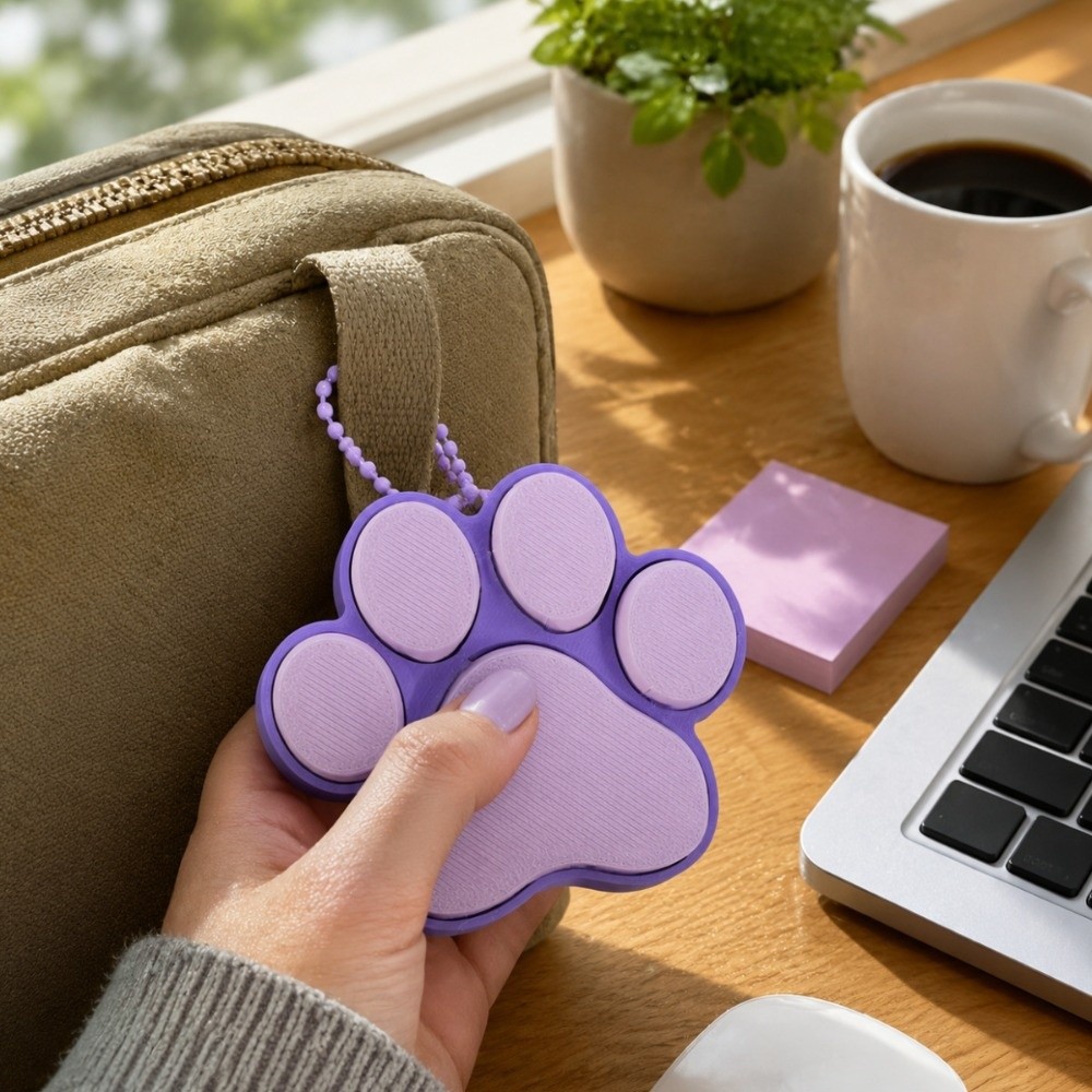 3D Printed Dog Cat Paw Clicker - đánh giá và giá 3D Printing Keycaps