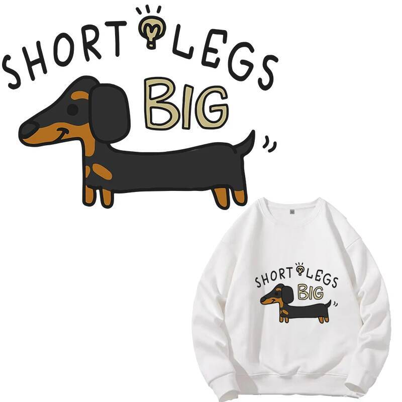 24.3cmX18cm Cartoon Dachshund  - đánh giá và giá 3D Printing Vinyl