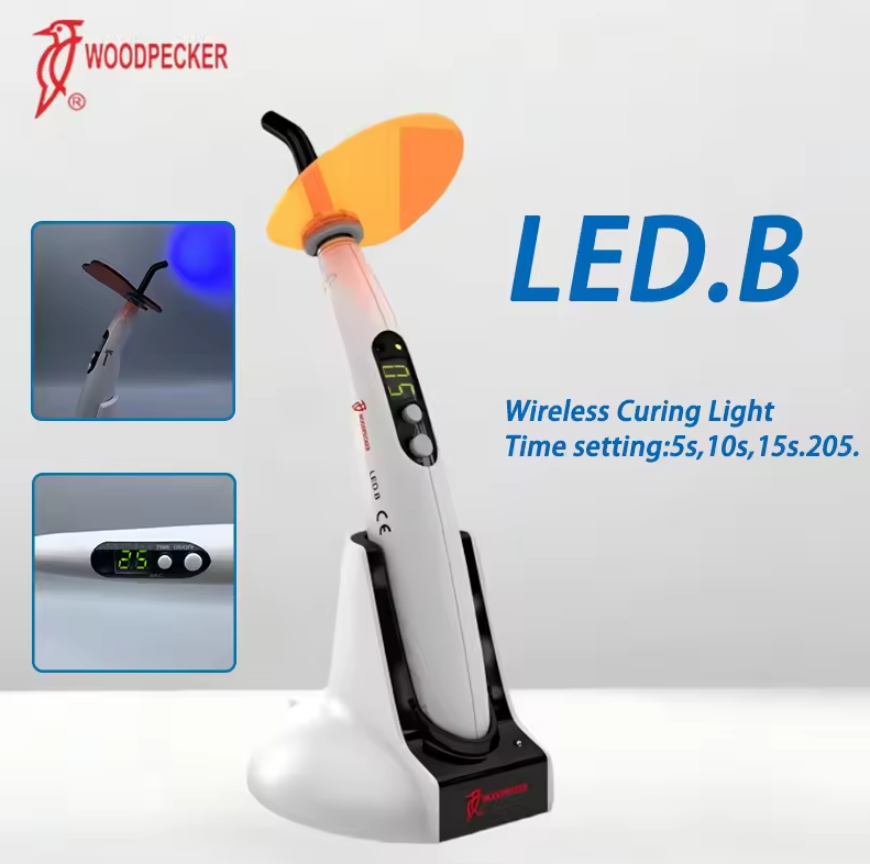 Dental Curing Light Woodpecker - đánh giá và giá Resin Curing Station