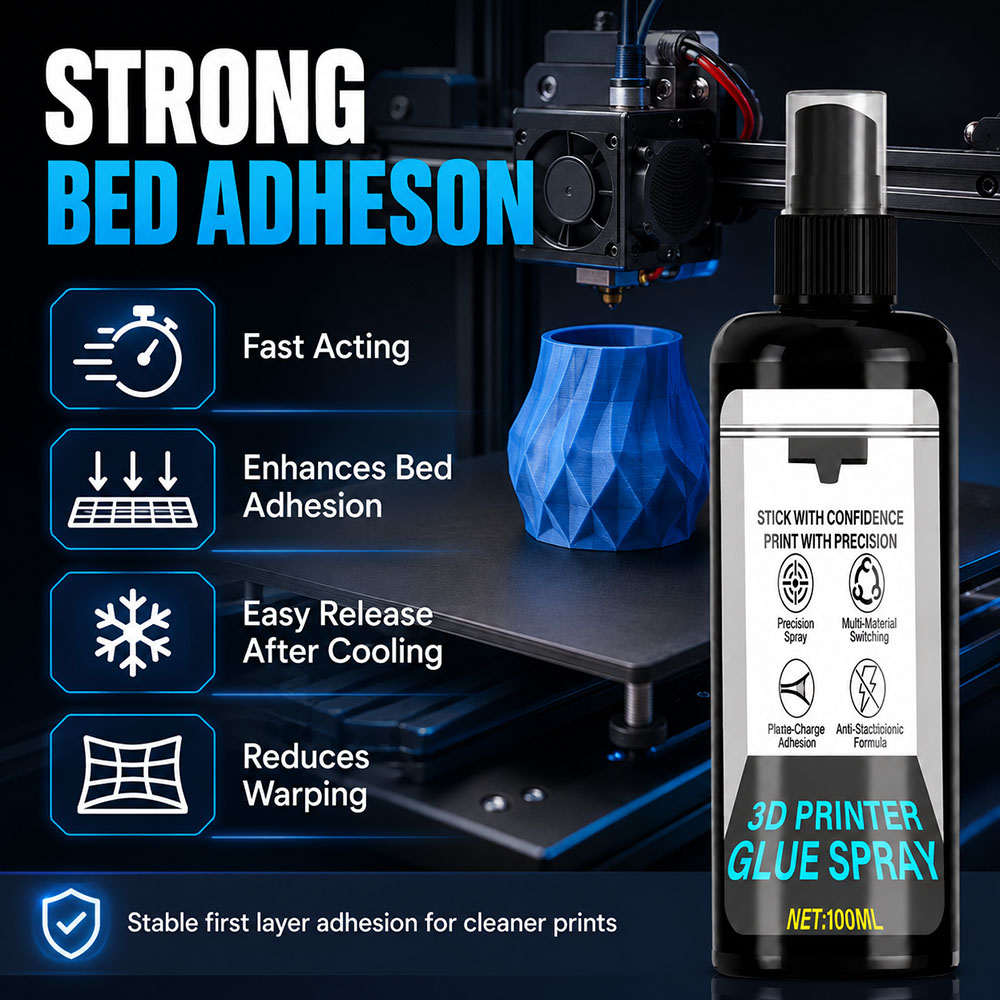 100/200ml Strong 3D Printer Ad - đánh giá và giá Petg Filament