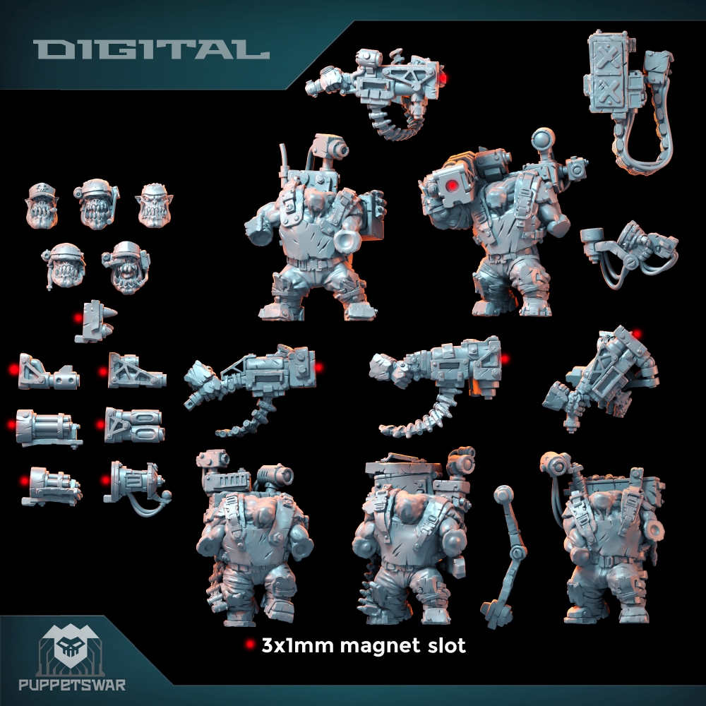 Orc Ultimate Badasses Squad, G - đánh giá và giá 3D Printing Yourself