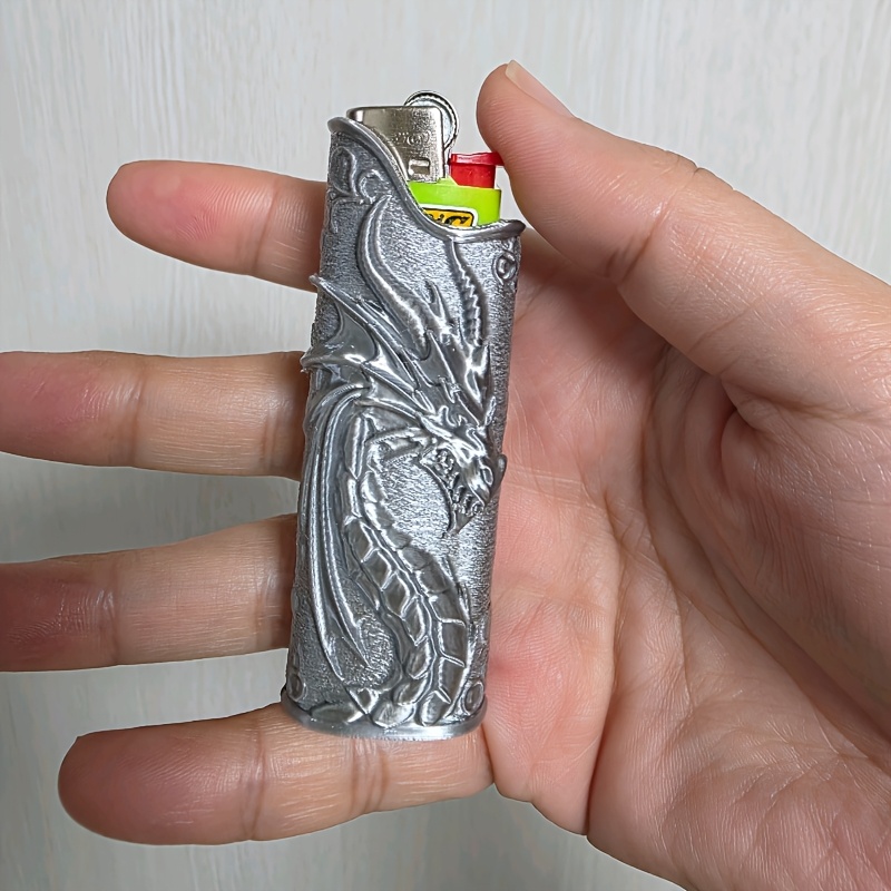 Gothic Embossed Dragon Lighter - đánh giá và giá 3D Printing Case