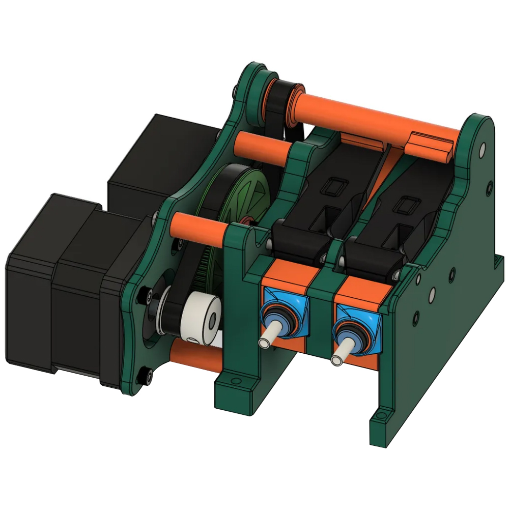 Low Rider MMU Multicolor Print - đánh giá và giá 3D Printing Klipper