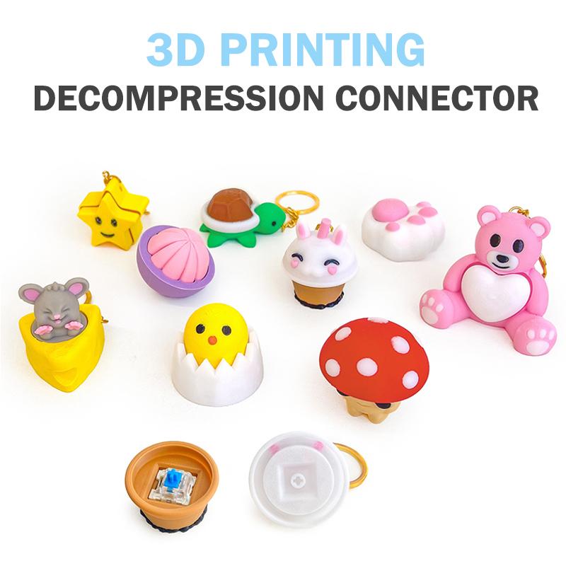 3D Printed Turtle Mushroom Key - đánh giá và giá 3D Printing Keycaps