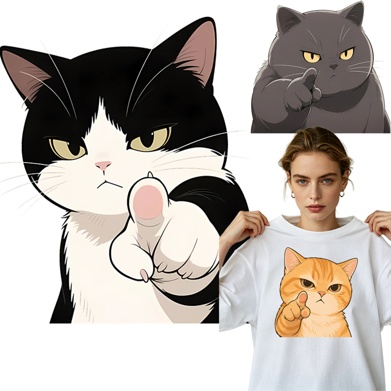 Anthropomorphic cat heat trans - đánh giá và giá 3D Printing Vinyl