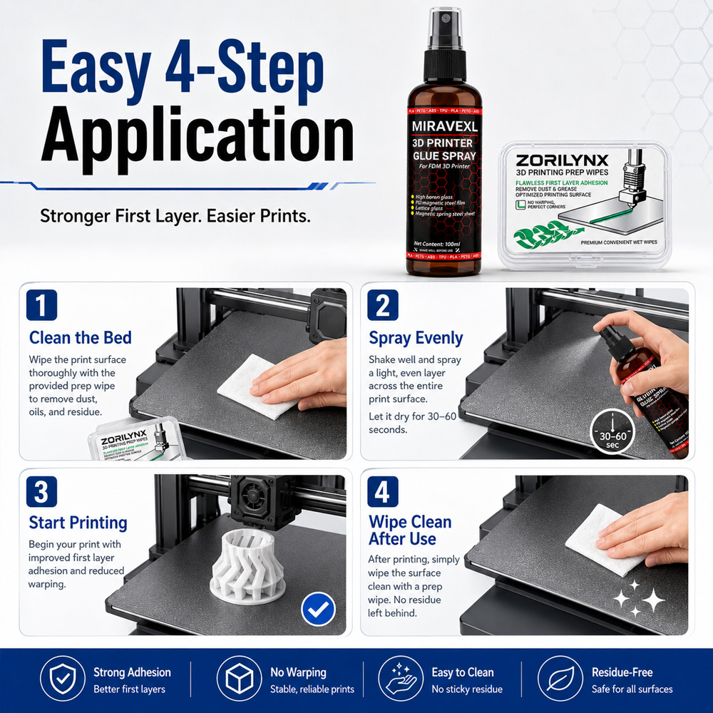 Anti-Warping 3D Printer Glue S - đánh giá và giá Petg Filament