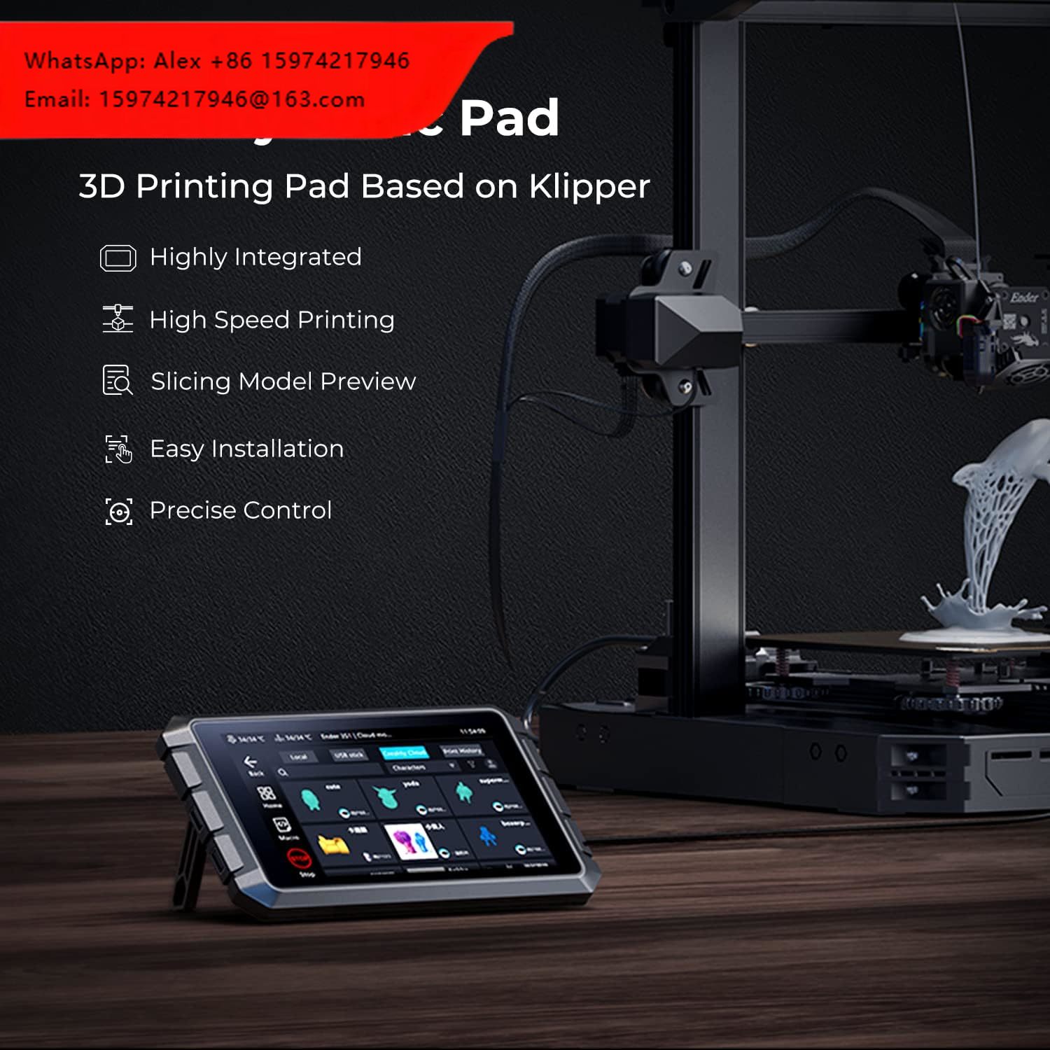 Creality Sonic Pad T800 7 Inch - đánh giá và giá 3D Printing Klipper