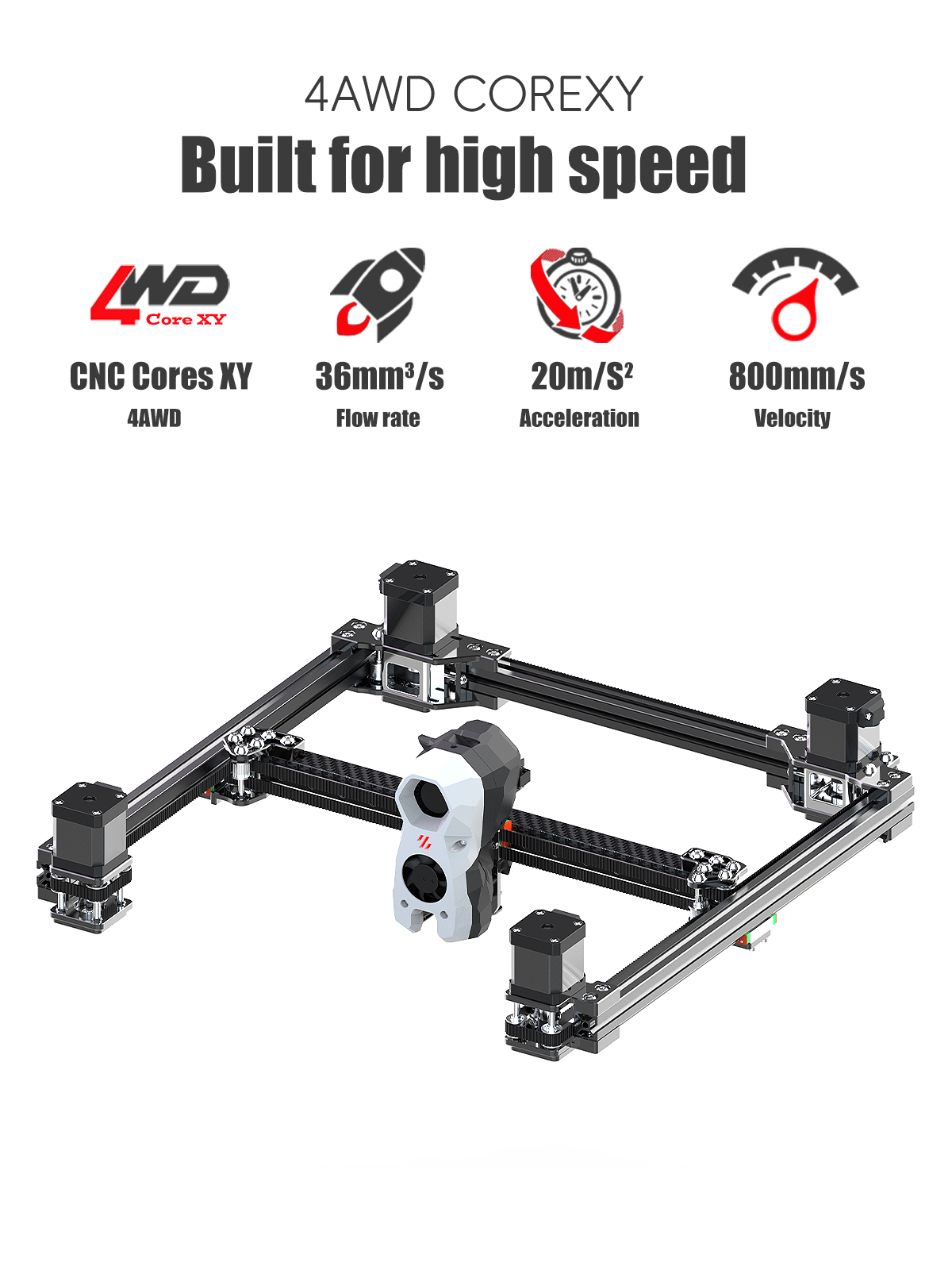 Voron Trident Full Kit CoreXY  - đánh giá và giá 3D Printing Klipper